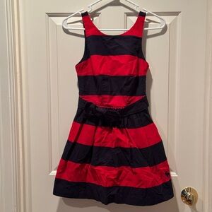 NWT Abercrombie & Fitch Striped Bow Dress